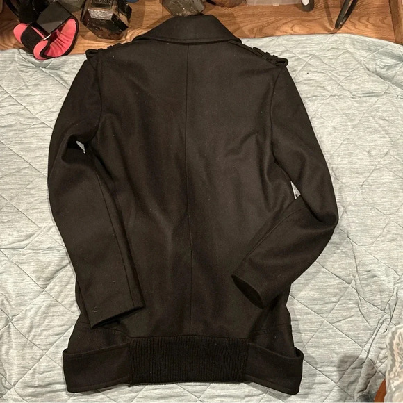 ASOS WOMENS PEACOAT ZISE 10
BLACK EXCELLENCE COND. - Picture 11 of 12